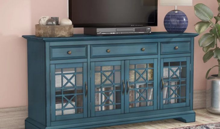 Daisi Tv Stand For Tvs Up To 60″mistana Review Inside Evanston Tv Stands For Tvs Up To 60&quot; (View 7 of 15)