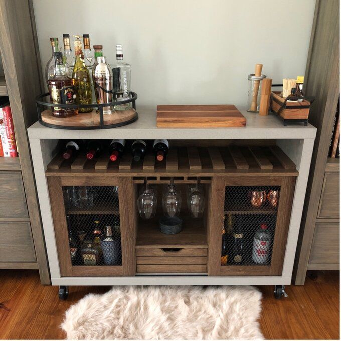 Dickenson 47.25" Wide 1 Drawer Server In 2020 | Home Bar Within Legere  (View 2 of 15)
