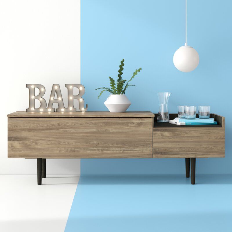 Dovray 58" Wide 2 Drawer Sideboard In 2020 | Furniture Intended For Pardeesville 55&quot; Wide Buffet Tables (View 15 of 15)