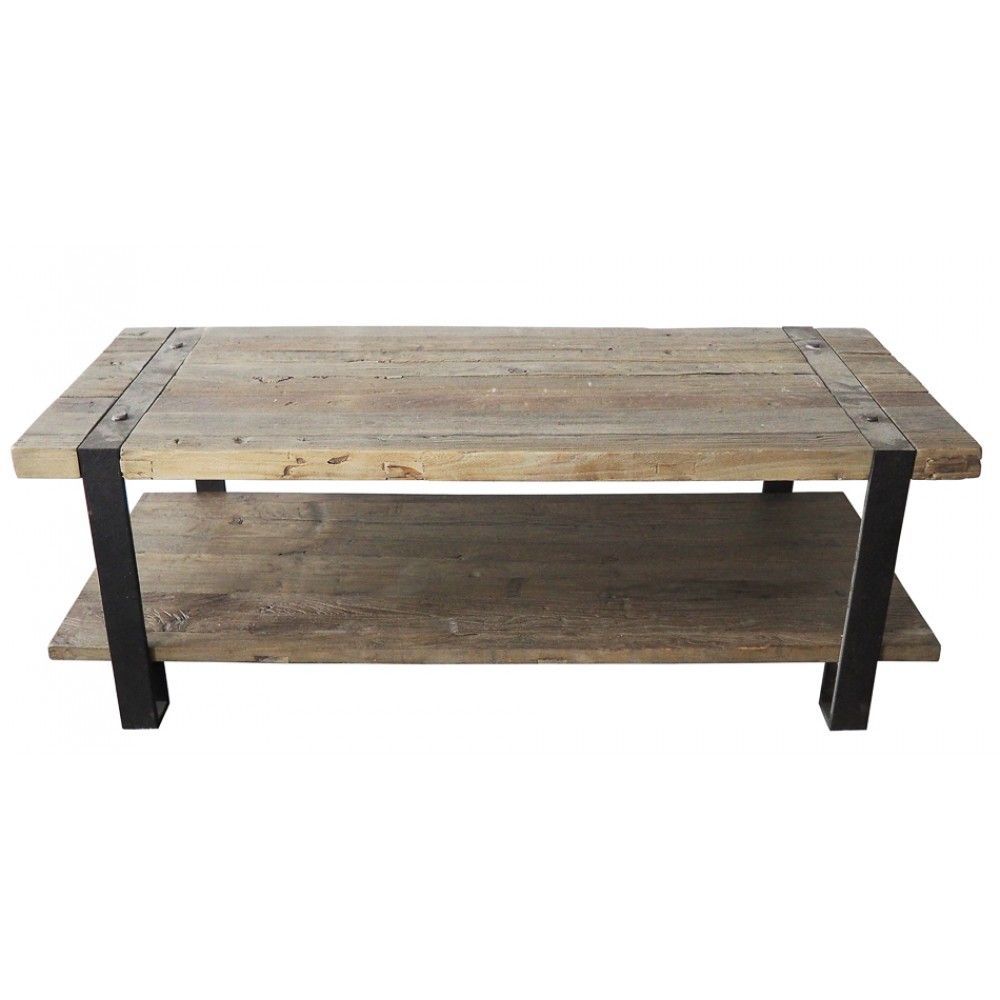Elm Cocktail Table | French Country Coffee Table, Wood In Zinaida 59&quot; Wide Mango Wood Buffet Tables (View 7 of 15)