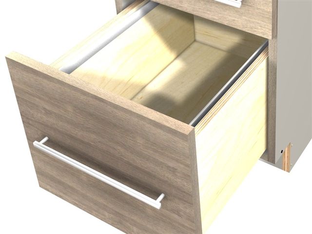 File Drawer Base Cabinet (1 File Drawer At Bottom, Two Intended For Stotfold  (View 8 of 15)