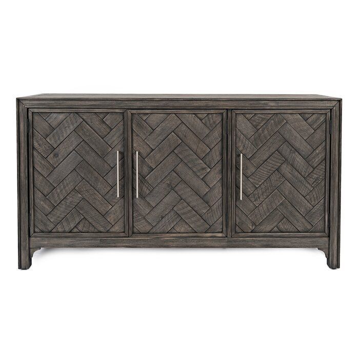 Fincher 60" Wide Sideboard | Accent Doors, Accent Cabinet Within Blade 55" Wide Sideboards (View 10 of 15)