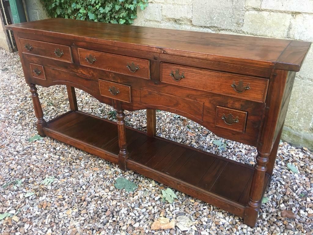 Furniture Village Solid Oak Dresser Sideboard With In Thame 70&quot; Wide 4 Drawers Pine Wood Sideboards (View 11 of 15)
