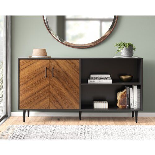 Givens 58" Wide Sideboard In 2020 | Living Room Within Fritch 58&quot; Wide Sideboards (View 9 of 15)