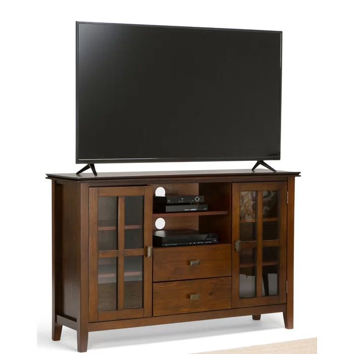 Gosport Solid Wood Tv Stand For Tvs Up To 65" In 2020 Throughout Dallas Tv Stands For Tvs Up To 65" (View 2 of 15)