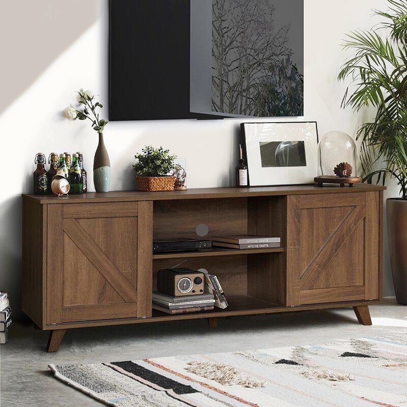 Gracie Oaks Kernersville Tv Stand For Tvs Up To 43" Order Inside Quillen Tv Stands For Tvs Up To 43" (View 1 of 15)
