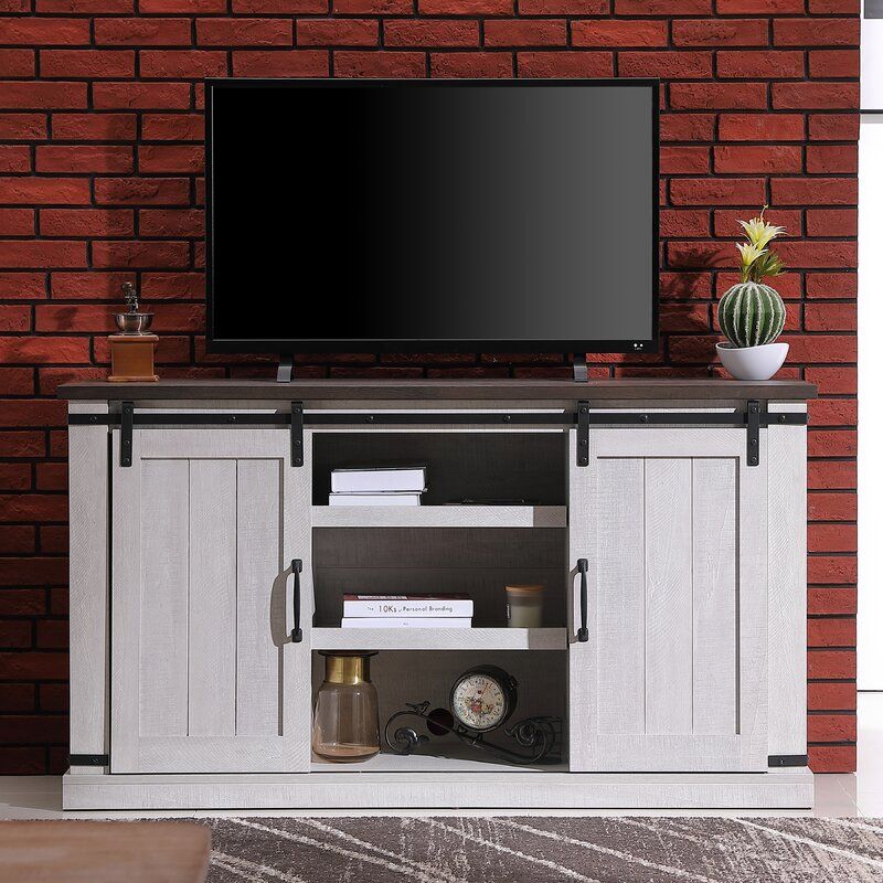 Gracie Oaks Skofte Tv Stand For Tvs Up To 60" & Reviews Within Whittier Tv Stands For Tvs Up To 60" (View 9 of 15)