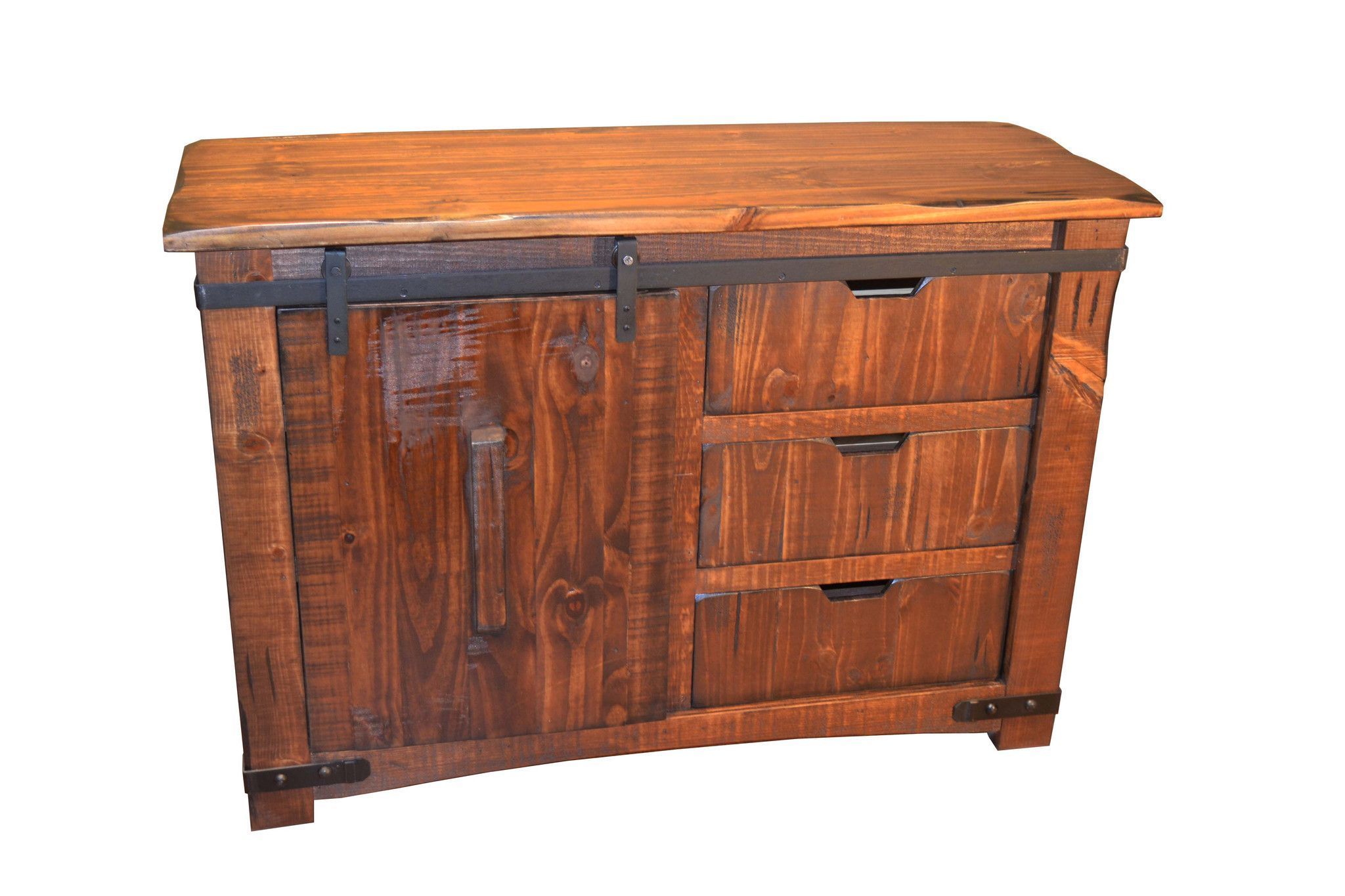 Granville Sliding Door 50 Inch Tv Stand | Wood, Sliding In Westhoff 70" Wide 6 Drawer Pine Wood Sideboards (View 9 of 15)
