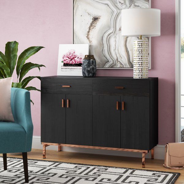 Hitchin 47.3" Wide 2 Drawer Sideboard | Furniture, Home Pertaining To Pixley  (View 11 of 15)