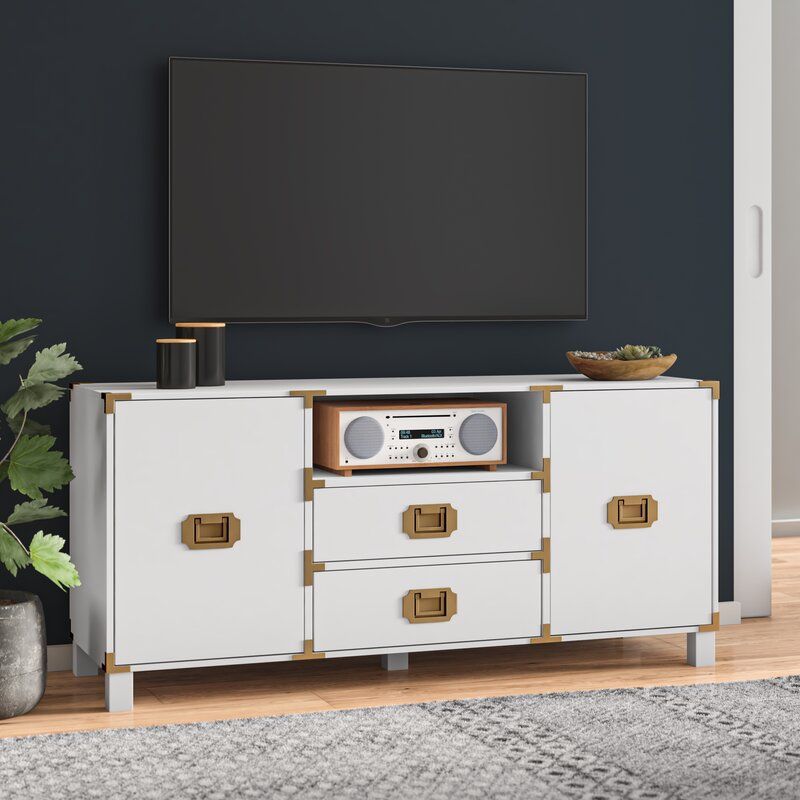 Kelly Tv Stand For Tvs Up To 58" & Reviews | Allmodern Throughout Berene Tv Stands For Tvs Up To 58&quot; (View 10 of 15)