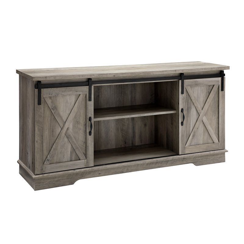 Kemble Tv Stand For Tvs Up To 64" | Barn Door Console Pertaining To Kemble Tv Stands For Tvs Up To  (View 2 of 15)