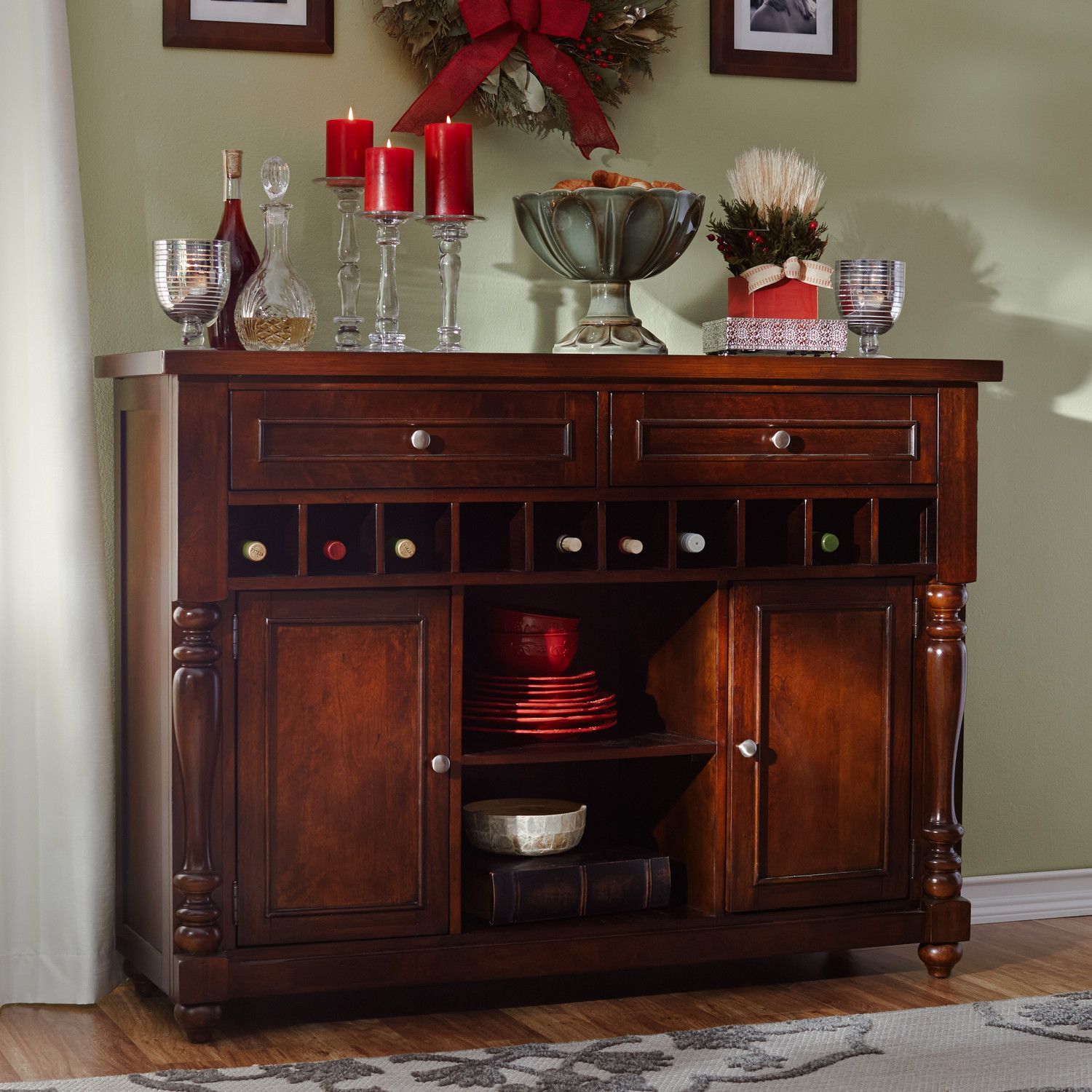Lanesboro 54" Wide 2 Drawer Sideboard | Kitchen Dining Intended For Sandweiler 54" Wide 2 Drawer Sideboards (View 1 of 15)