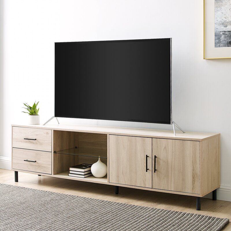Latitude Run® Briyelle Tv Stand For Tvs Up To 78 Intended For Ira Tv Stands For Tvs Up To 78" (Photo 3 of 15)