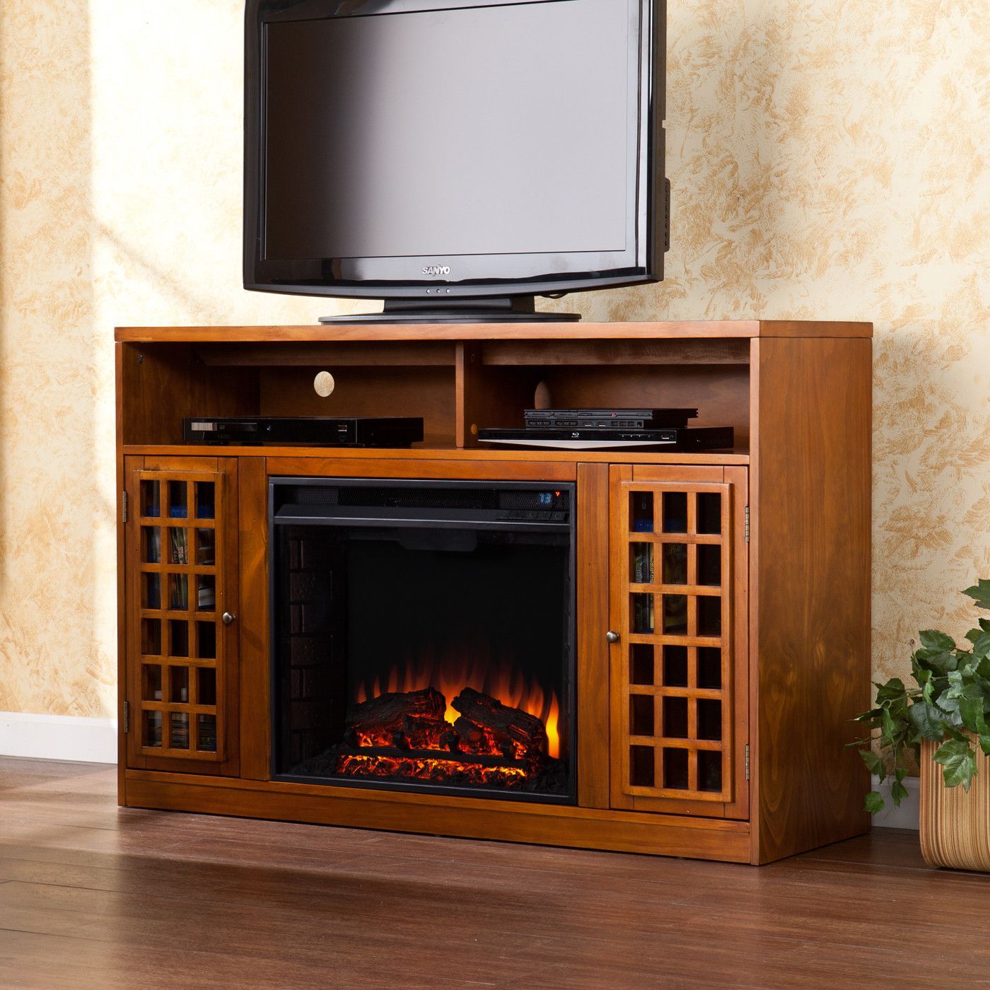 Lorraine Tv Stand For Tvs Up To 60" | Electric Fireplace For Lorraine Tv Stands For Tvs Up To 60&quot; (View 7 of 15)