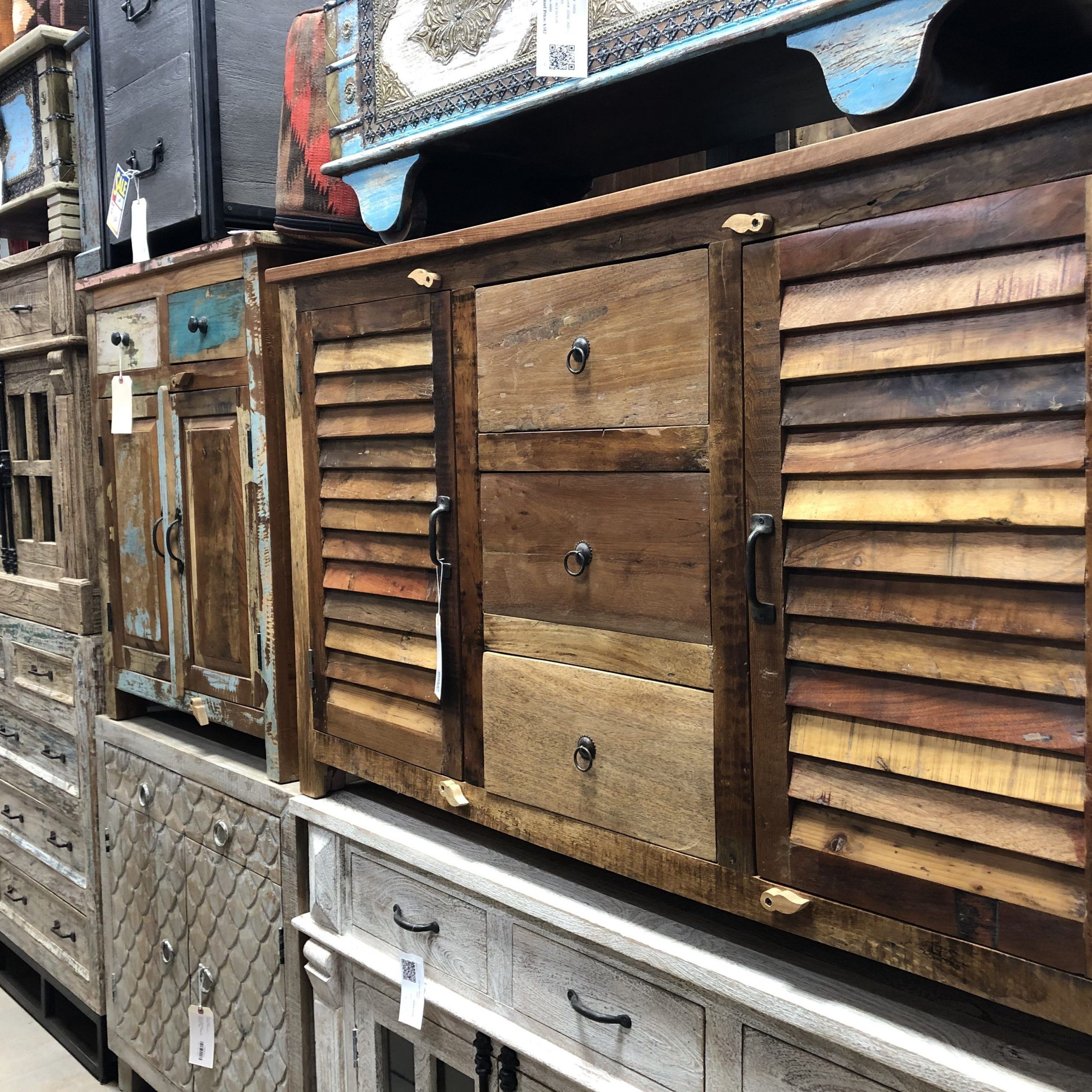 Lots Of Reclaimed Sideboards  | Rustic Wood Intended For Orner Traditional Wood Sideboards (View 10 of 15)