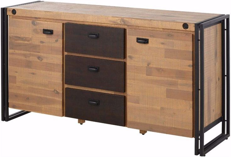 Modern Industrial Credenza Suitable For Dining And Living With Regard To Heurich 59&quot; Wide Buffet Tables (View 12 of 15)