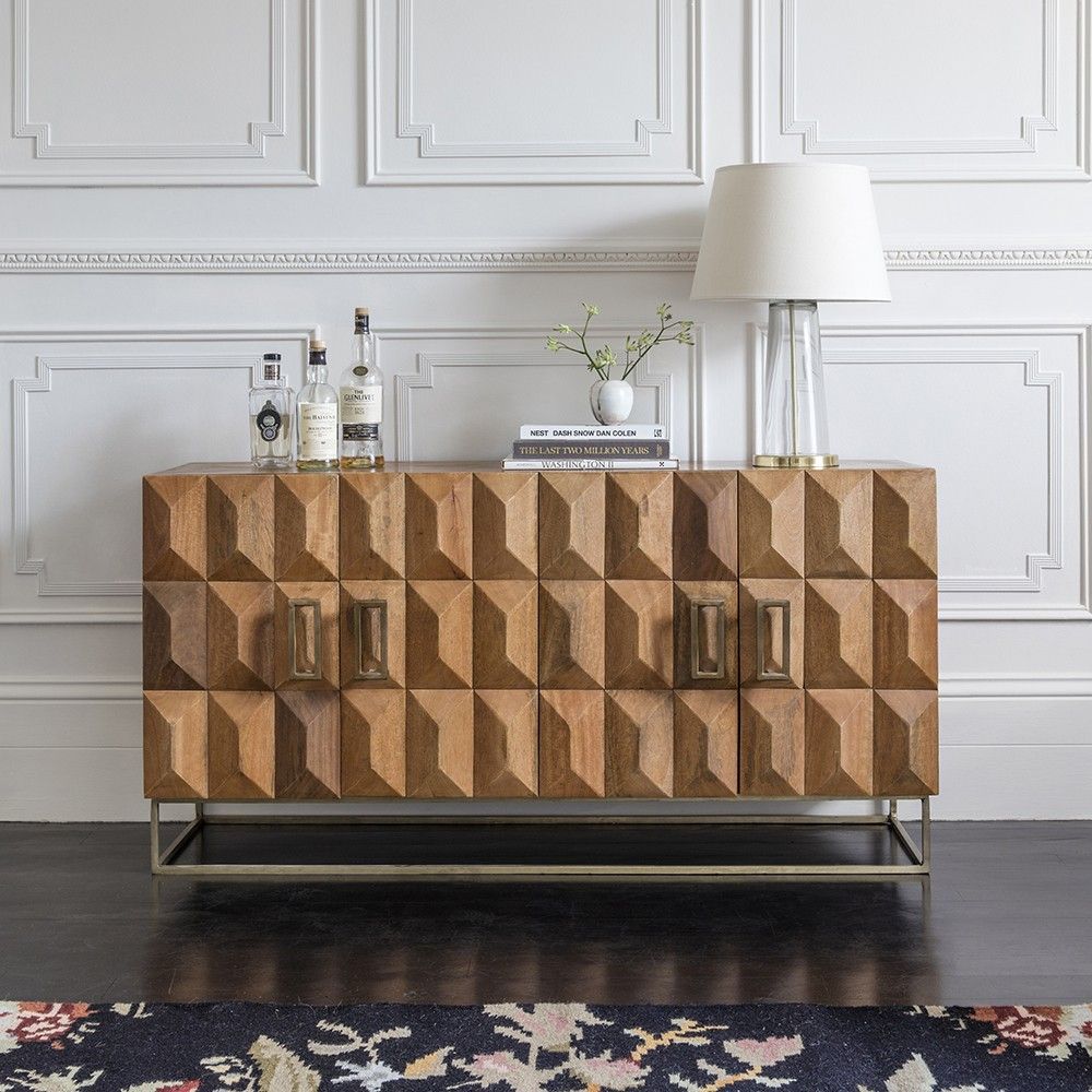 Newton Sideboard | Furniture, Sideboard, Coffee Table Stand Pertaining To Zinaida 59&quot; Wide Mango Wood Buffet Tables (View 11 of 15)