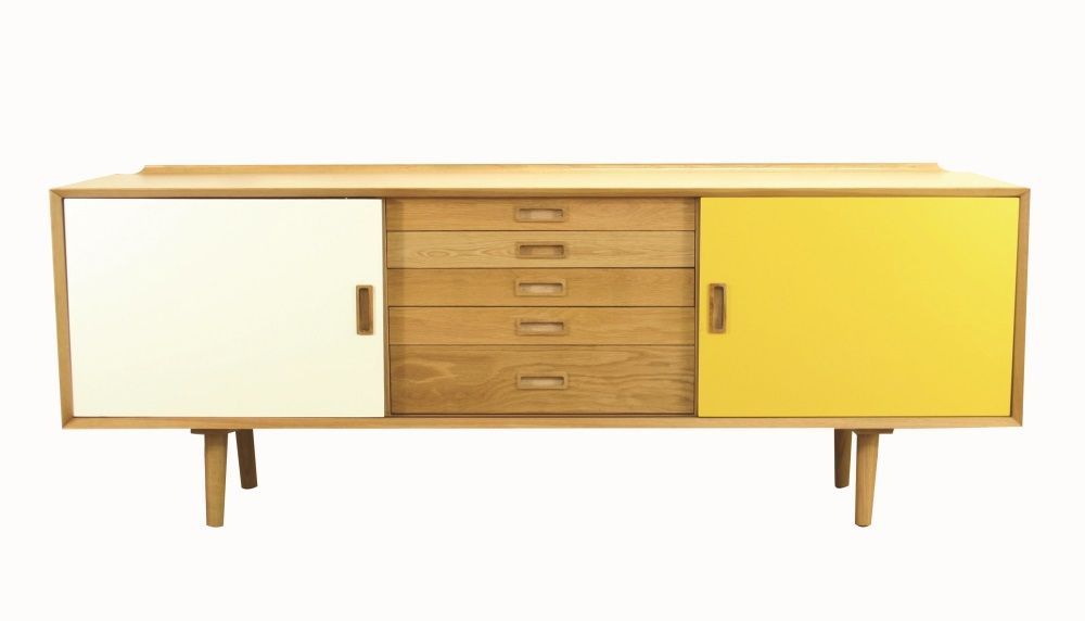 Nordic 5 Drawer Sideboard – | Furniture, Drawers Within Orianne 55" Wide 2 Drawer Sideboards (View 4 of 15)