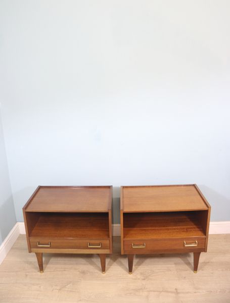 Pair Of Ebenezer Gomme Of High Wycombe; A G Plan Teak With Regard To Ebenezer 59.06" Wide 3 Drawer Sideboards (Photo 5 of 15)