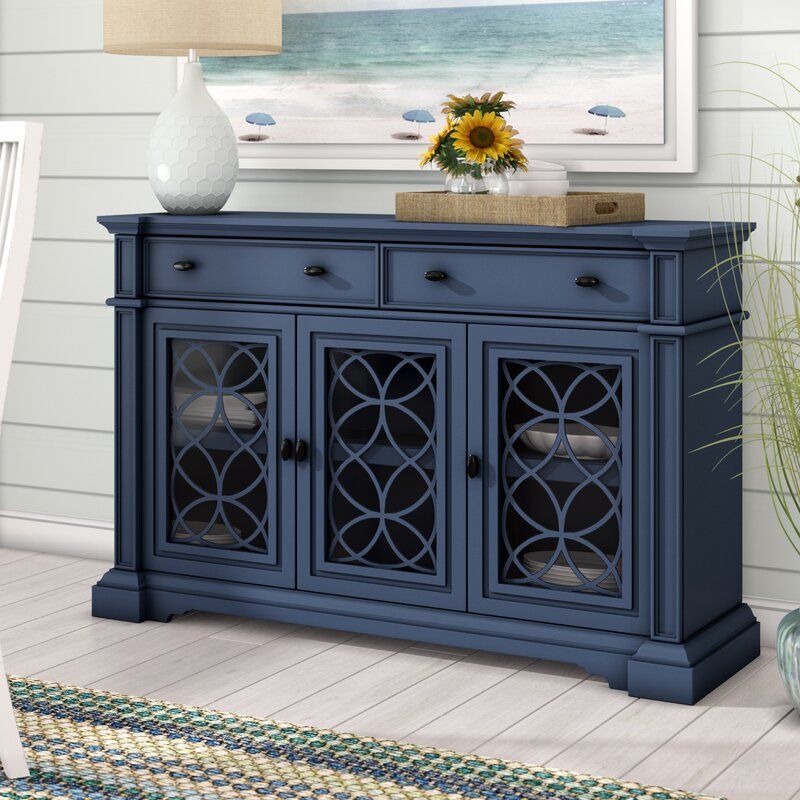 Penley 51.75" Wide 2 Drawer Sideboard | Furniture, Painted Pertaining To Ellison 76" Wide Sideboards (Photo 13 of 15)