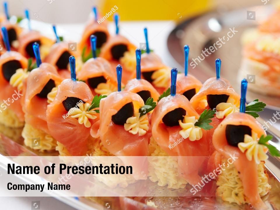 Preparation Food Catering Cuisine Powerpoint Template For Laux  (View 8 of 10)