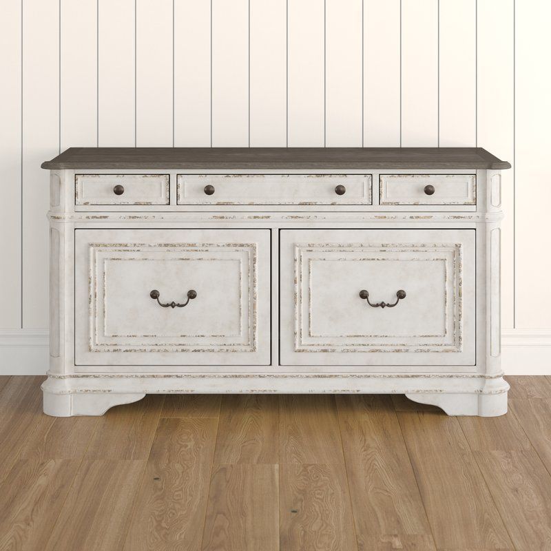 Salinas 56" Wide 3 Drawer Sideboard | Furniture With Ismay 56" Wide 3 Drawer Sideboards (View 2 of 15)