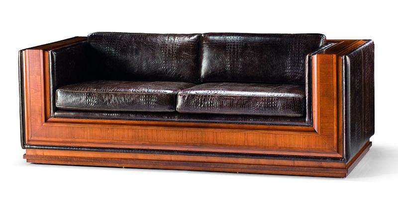 Semi Padded Three Seater Sofa – 1844 – Bakokko Group With Danby 39.37" Wide 2 Drawer Wood Sideboards (Photo 11 of 15)