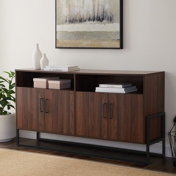 Shop Carbon Loft Barnett 58 Inch Modern Tv Stand Console With Labarbera Tv Stands For Tvs Up To 58" (View 9 of 15)