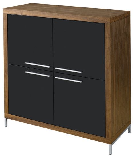 Silva Walnut 42" Wide Buffet – Modern – Buffets And Intended For Grieg 42" Wide Sideboards (View 13 of 15)