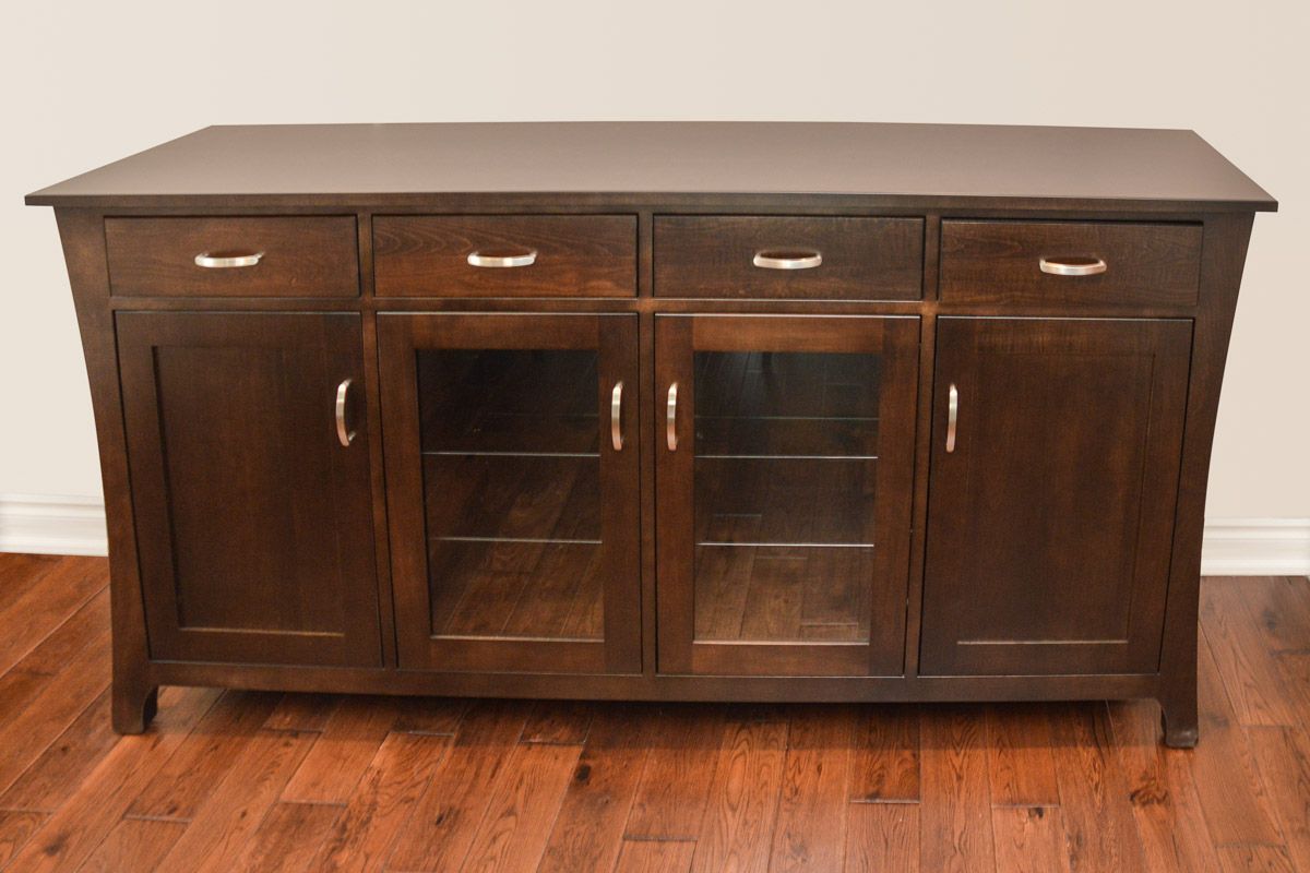 Solid Wood Dining Sideboard | Yorkshire C | Toronto In Francisca 40&quot; Wide Maple Wood Sideboards (View 7 of 15)