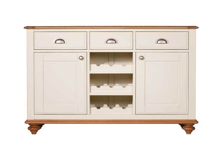 St Ives Wide Sideboard With Wine Rack | Sideboard With Regarding Emmie 84&quot; Wide Sideboards (View 6 of 15)