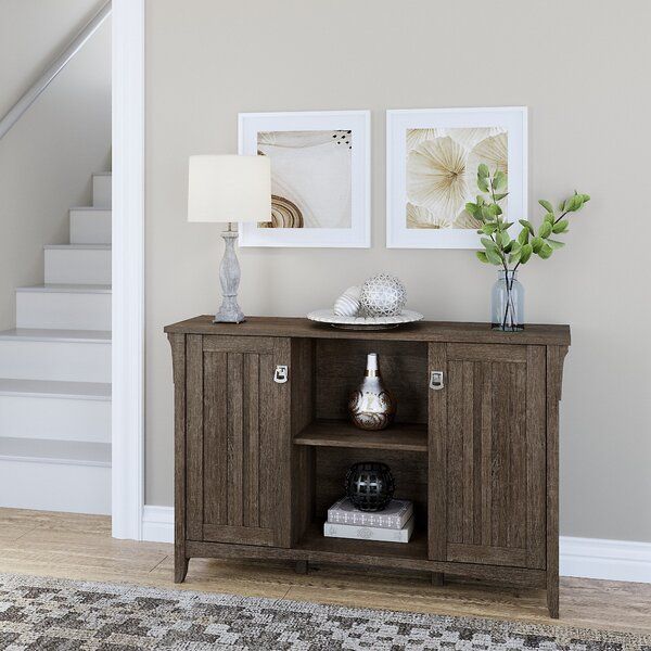 Three Posts Salina 46.22" Wide Credenza & Reviews | Wayfair.ca Intended For Salina  (View 10 of 15)
