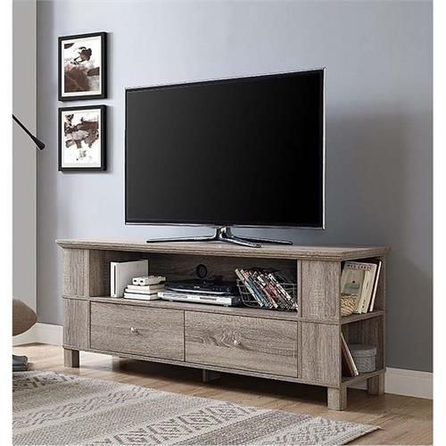 Walker Edison 65 Inch Tv Stand With Multimedia Storage Throughout Bloomfield Tv Stands For Tvs Up To 65" (View 10 of 15)