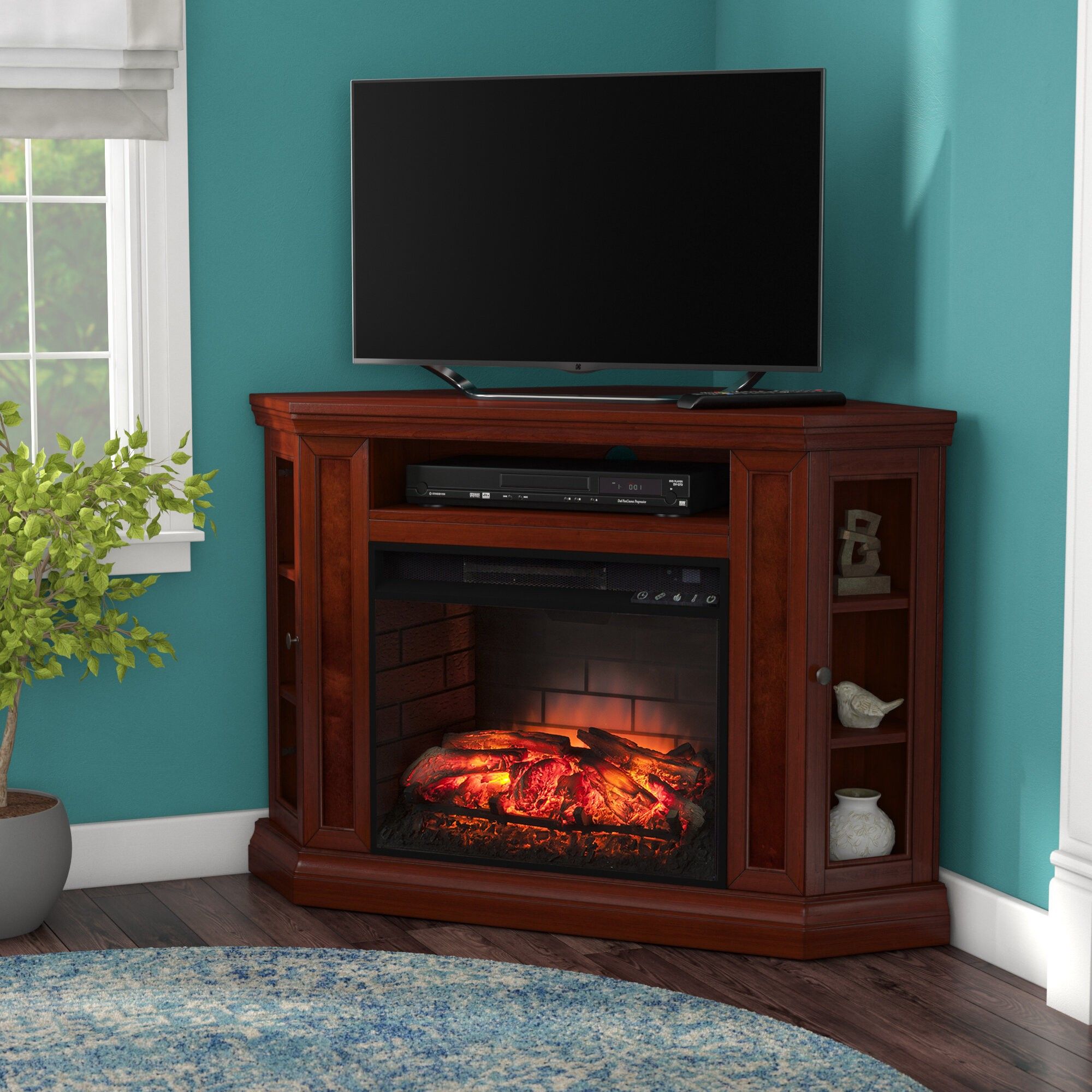 10 Best Corner Tv Stands For 2021 – Ideas On Foter Intended For Wood Tv Floor Stands (View 5 of 15)