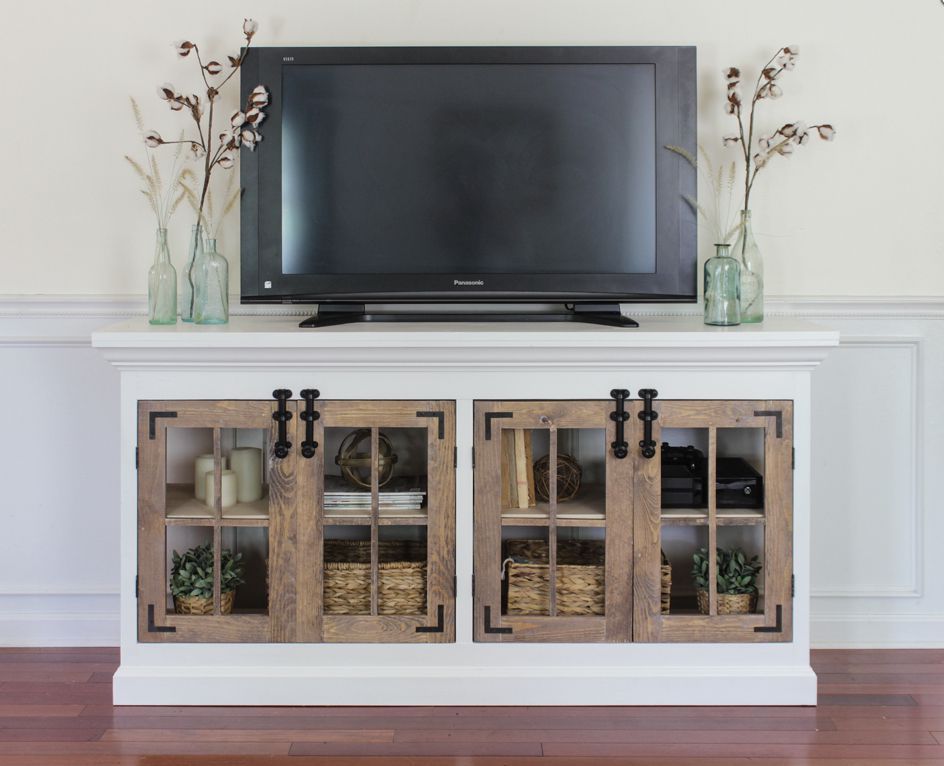 11 Free Diy Tv Stand Plans You Can Build Right Now In Diy Convertible Tv Stands And Bookcase (View 11 of 15)