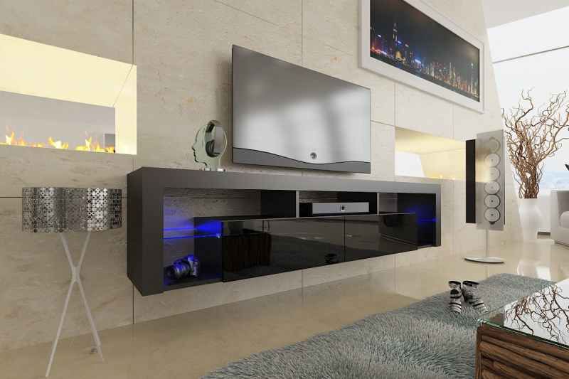 15 Modern Floating Tv Units – Vurni Intended For Modern Wall Mount Tv Stands (Photo 12 of 15)
