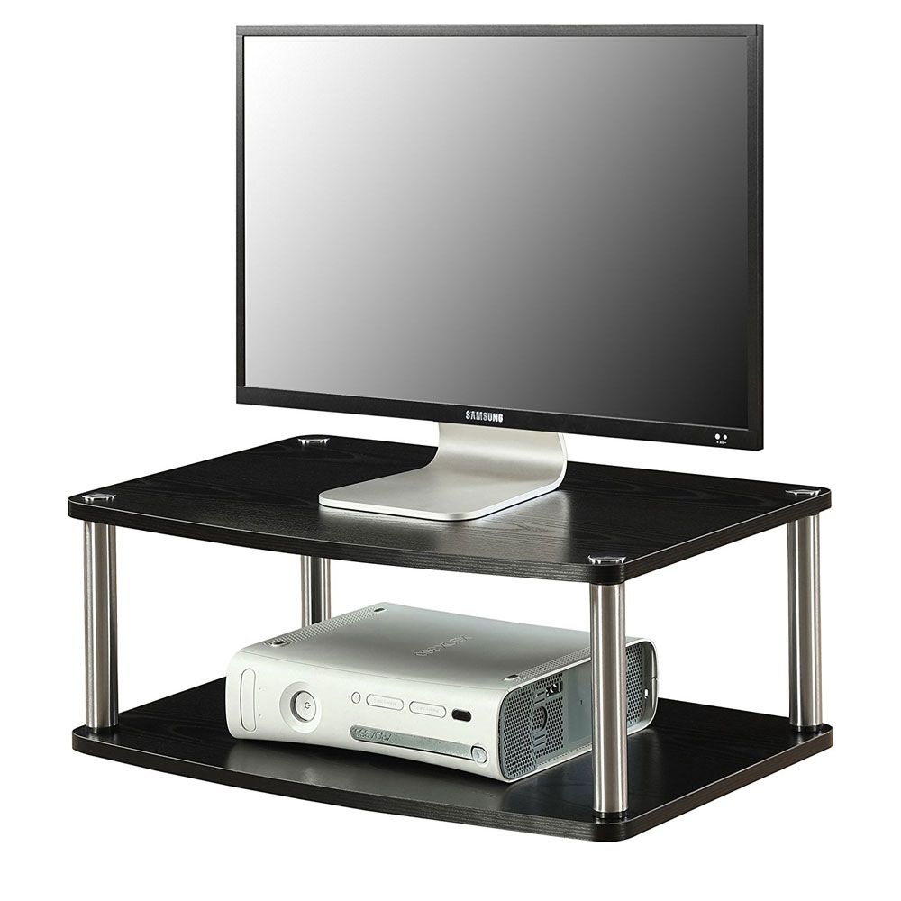 2 Tier Swivel Tv Stand In Tv Stands Inside Swivel Tv Stands With Mount (View 5 of 15)