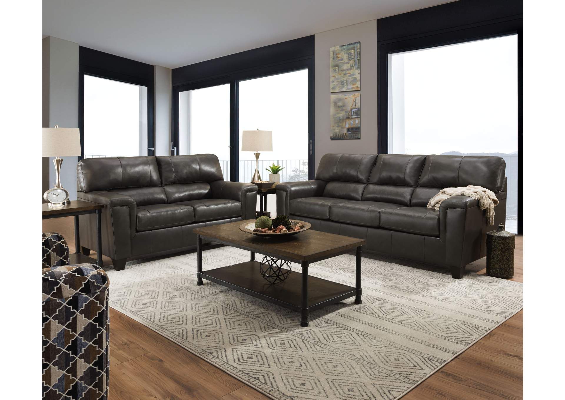 2038 Montego Two Piece Sectional With Raf Bump Chaise Inside Walker Gray Power Reclining Sofas (View 12 of 15)
