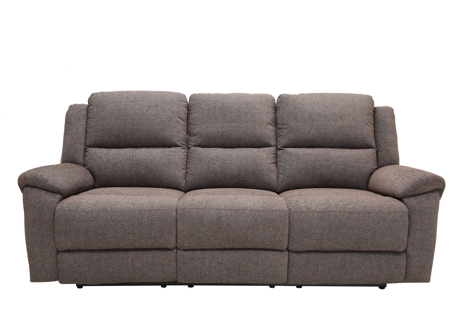39" Modern Grey Fabric Power Reclining Sofa – Walmart Regarding Power Reclining Sofas (Photo 1 of 15)