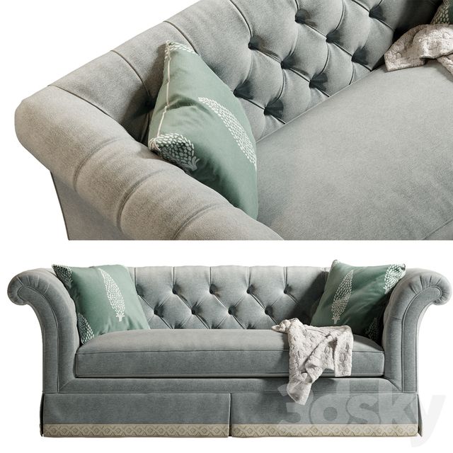 3d Models: Sofa – Lexington Charleston Sofa Pertaining To Charleston Sofas (View 9 of 15)