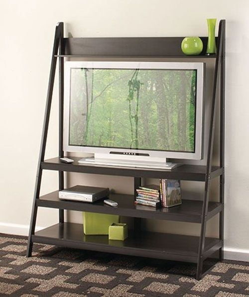4 Decorative Tv Stand Design Ideas – Interior Design Regarding Tiva White Ladder Tv Stands (Photo 6 of 15)