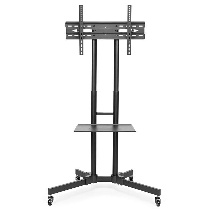40 Reference Of 65 Inch Tv Stand With Wheels : 65 Inch Tv Regarding Rolling Tv Stands With Wheels With Adjustable Metal Shelf (View 9 of 15)