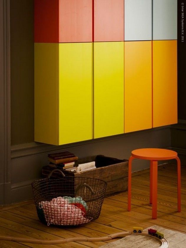40 Tips Colorful Interior Design | A1appstudio In 2020 Pertaining To Yellow Tv Stands Ikea (Photo 11 of 15)