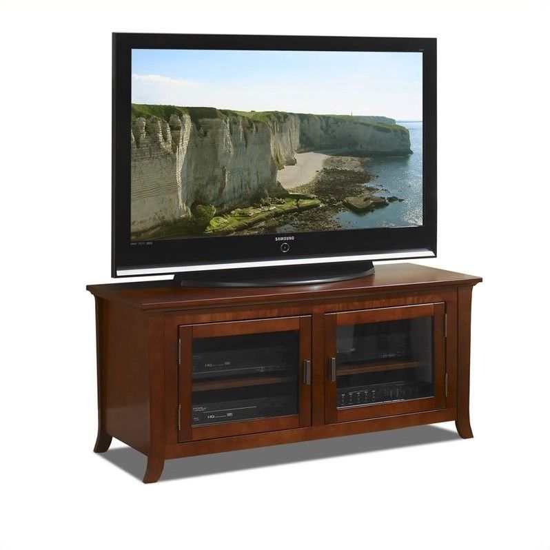 50 Inch Wide Plasma/lcd Tv Stand In Walnut – Pal50 For Indi Wide Tv Stands (View 3 of 15)