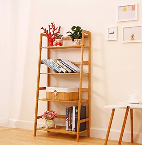 50 Ladder Shelf Image Ideas – White Leaning Ladder With Tiva White Ladder Tv Stands (Photo 14 of 15)