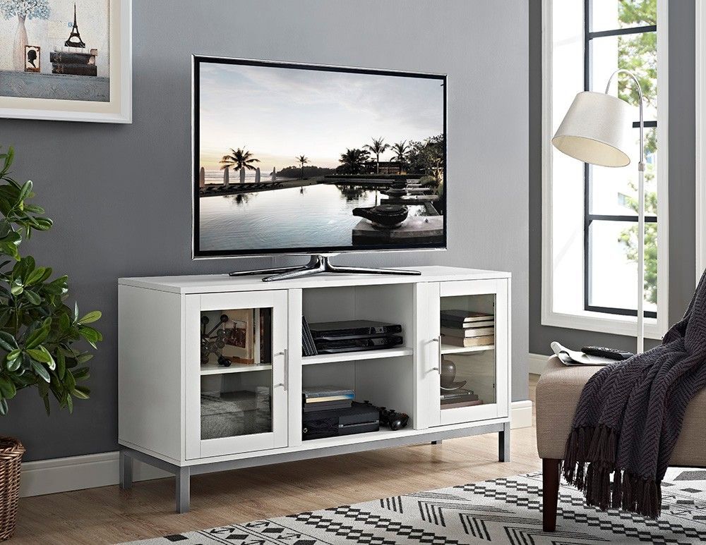 Featured Photo of 15 Best Metal and Wood Tv Stands