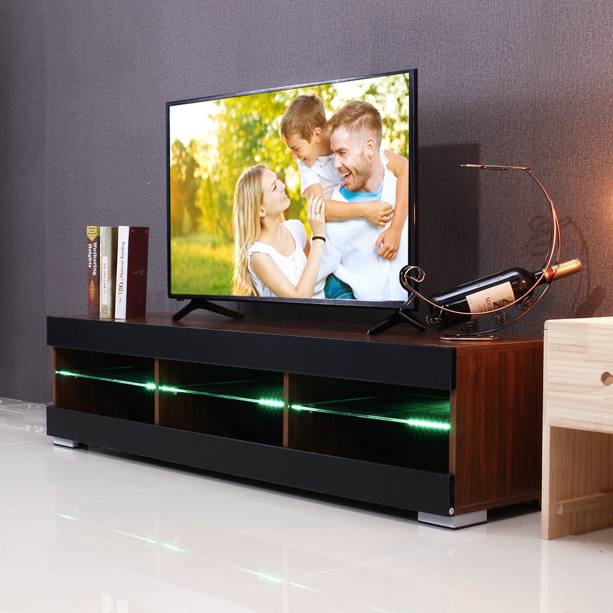 57'' Tv Stand For Flat Tv 40 55'' Inch Tv In Home W/led With Regard To Tv Stands For 55 Inch Tv (View 7 of 15)
