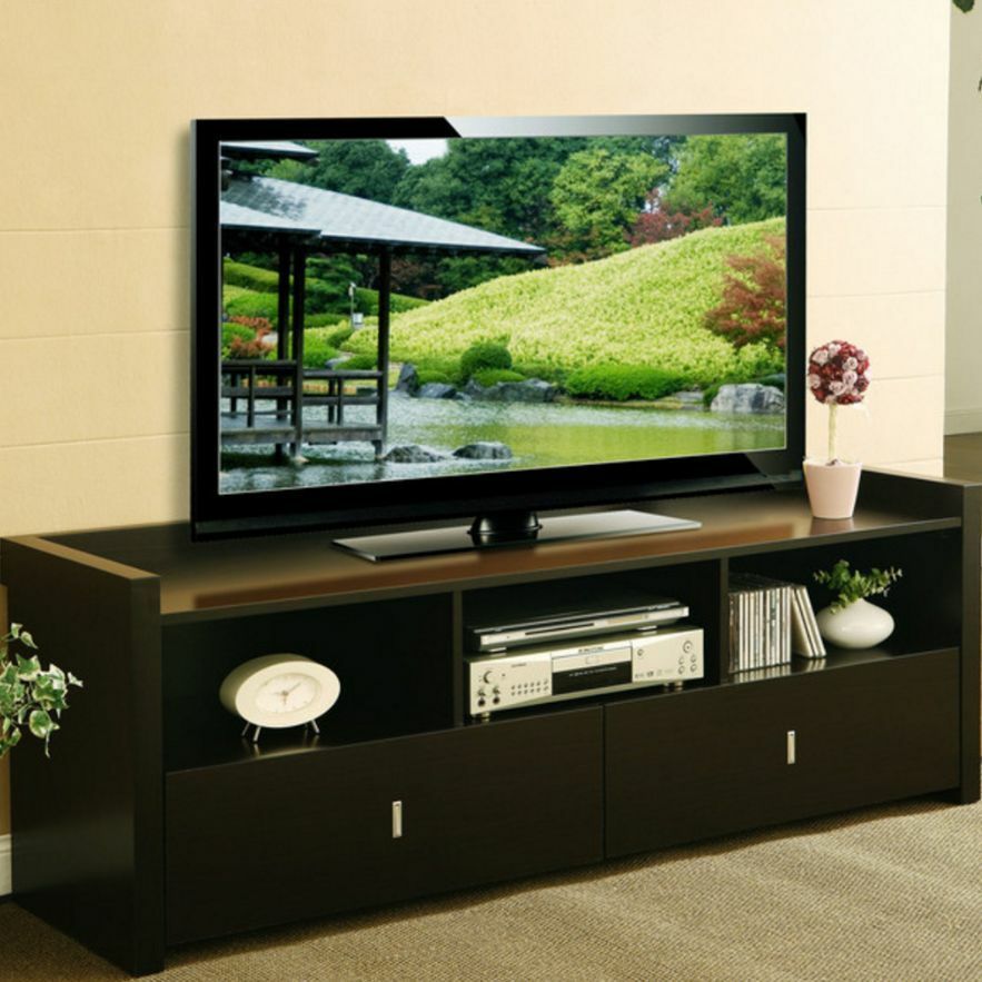 60 Inch Tv Stand Media Entertainment Console Table For With Cheap Corner Tv Stands For Flat Screen (View 7 of 15)