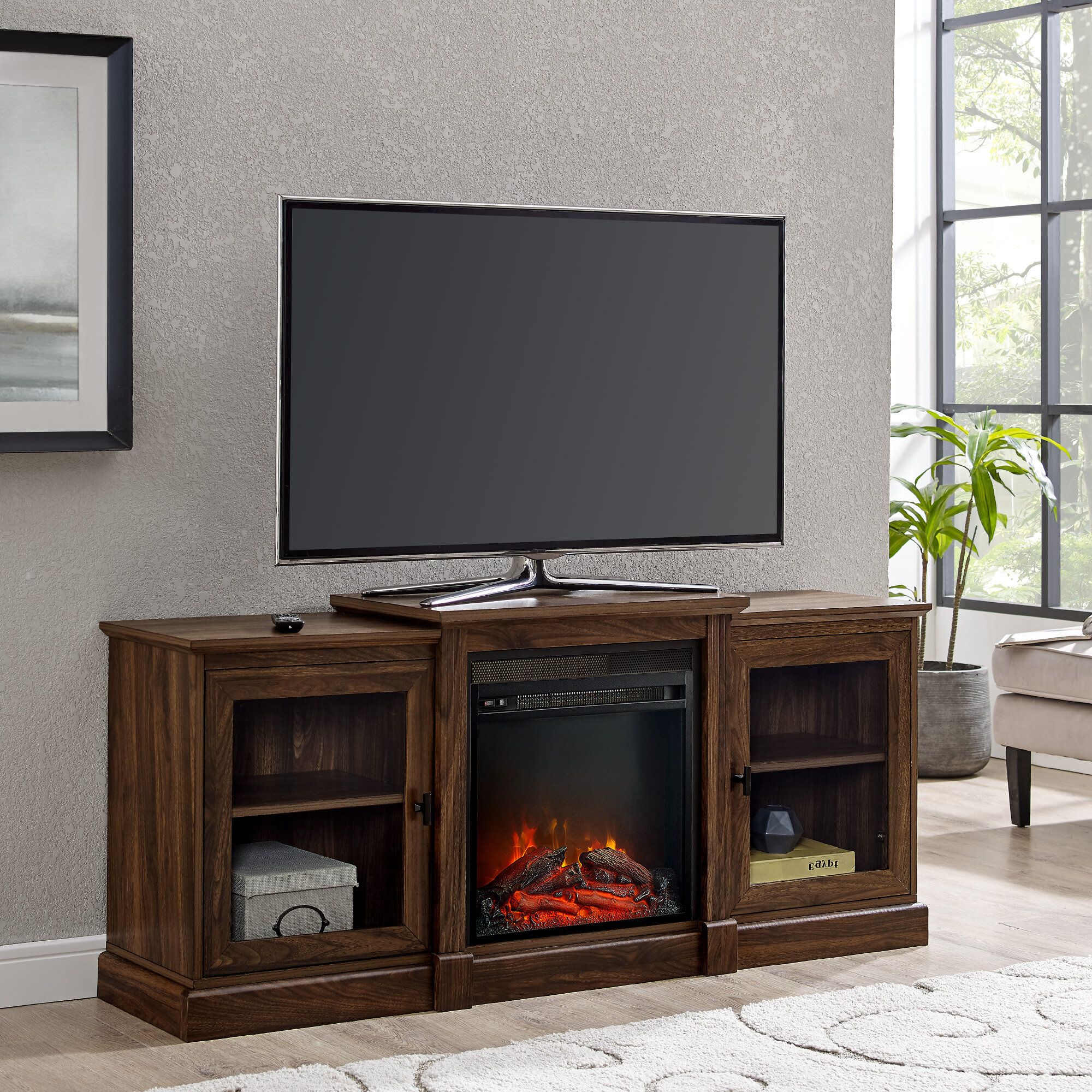 65 Inch Tv Stand With Fireplace Regarding Calea Tv Stands For Tvs Up To 65" (View 5 of 15)