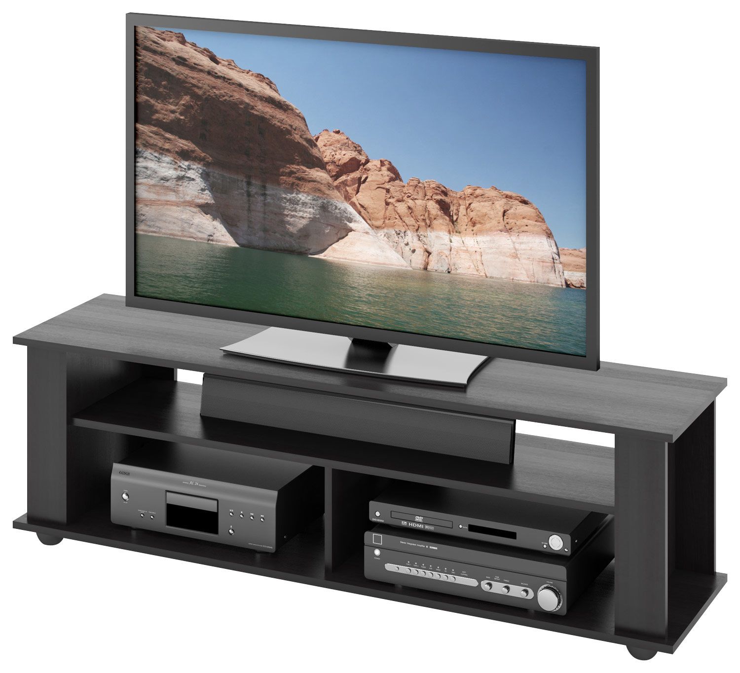 65 Inch Wood Tv Stand | Modern Corner Tv Stand, Flat Regarding Contemporary Tv Cabinets For Flat Screens (View 7 of 15)